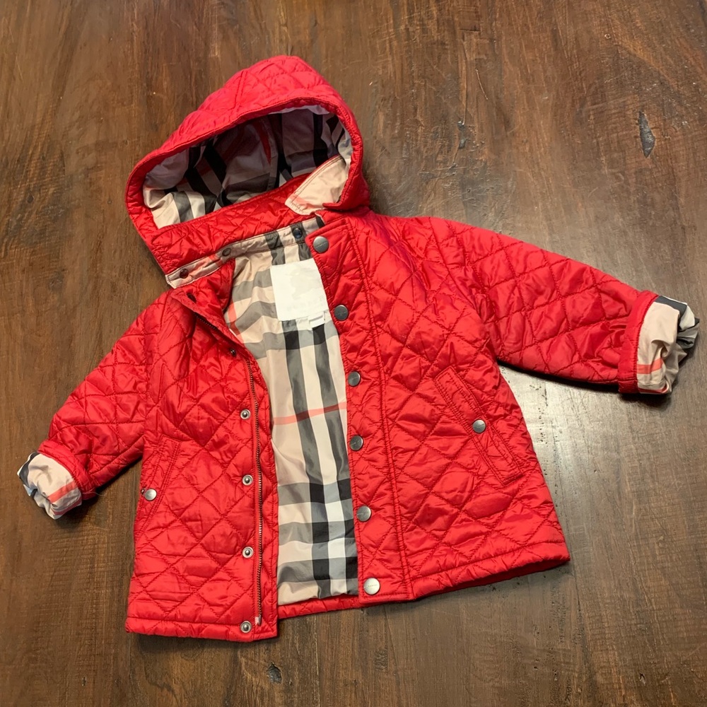 Burberry Toddler Jacket w hood